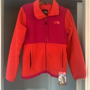 NWT The North Face Denali Jacket Polartec Relaxed Fit Size  Extra Small Pink